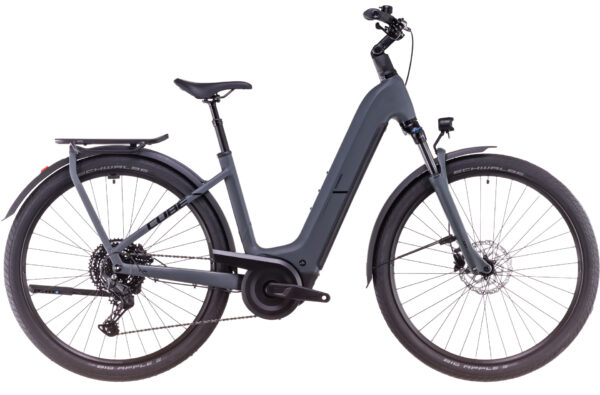 Cube Kathmandu Hybrid ONE 800 shadowgrey .n .black Easy Entry 46cm